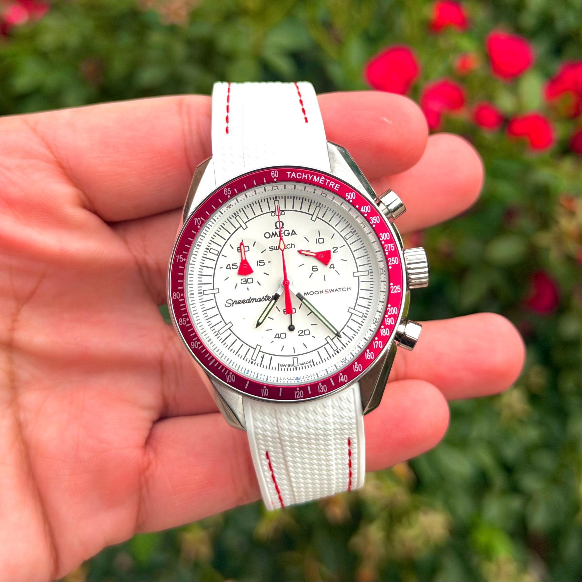 Mars - Steel w/ Rubber Strap 4